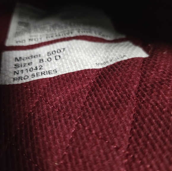 Warrington PRO By Honeywell Firefighter Structural Mens Boots Size 8 D 5007 - Picture 8 of 11